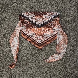 Strapless Bandana Shirt